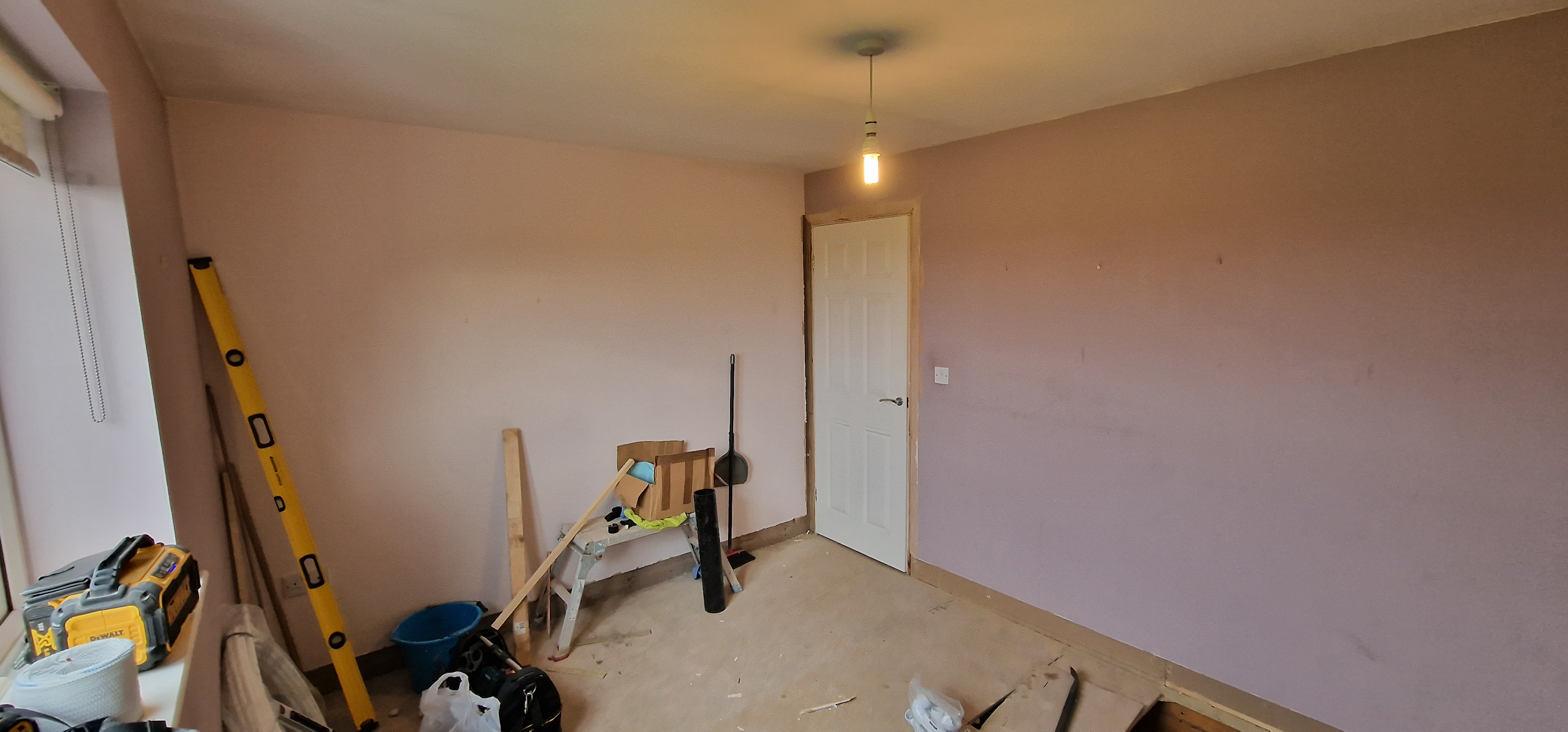 Bedroom to Chic Modern Bathroom Conversion - Thumbnail 2