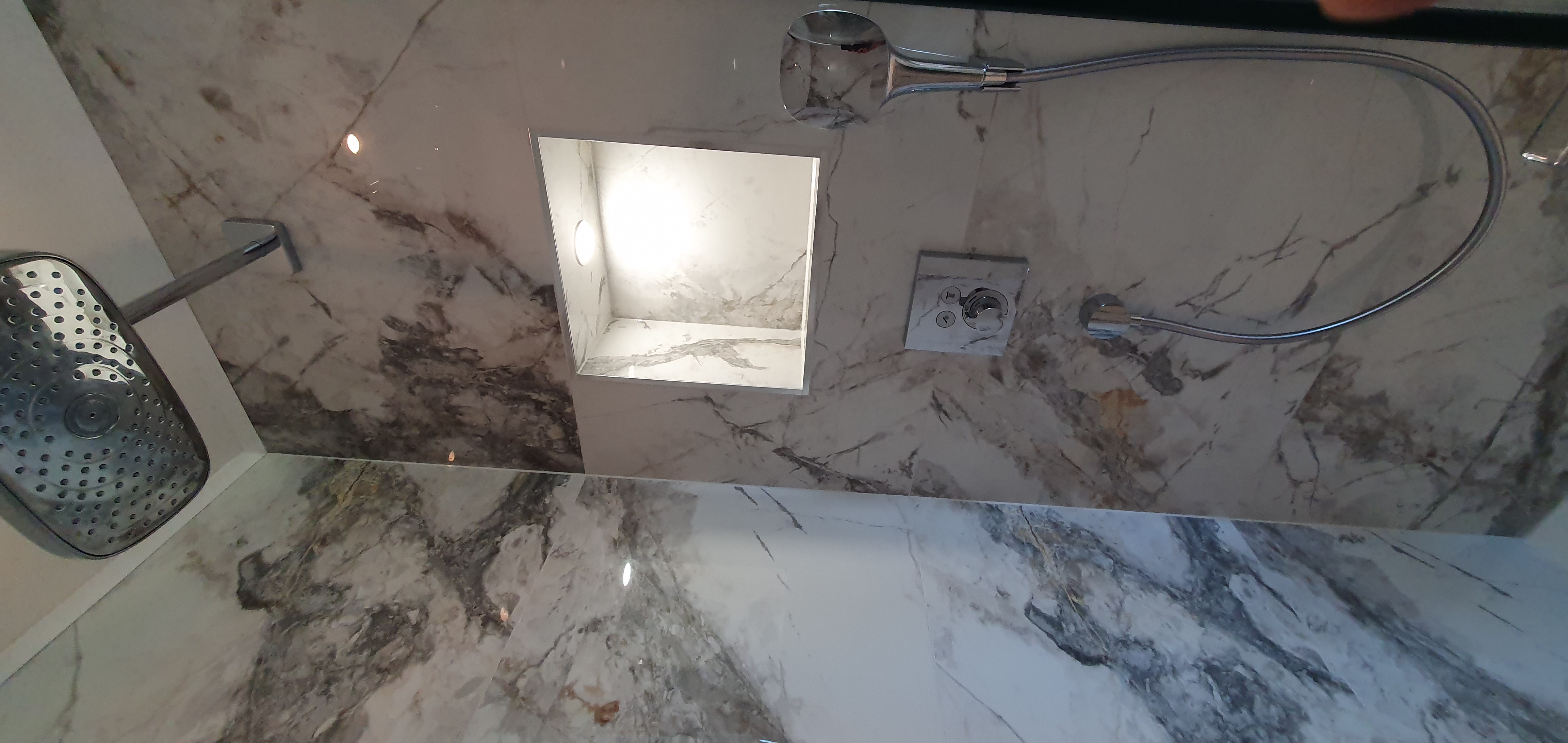 Luxurious Marble Bathroom Renovation - Thumbnail 12