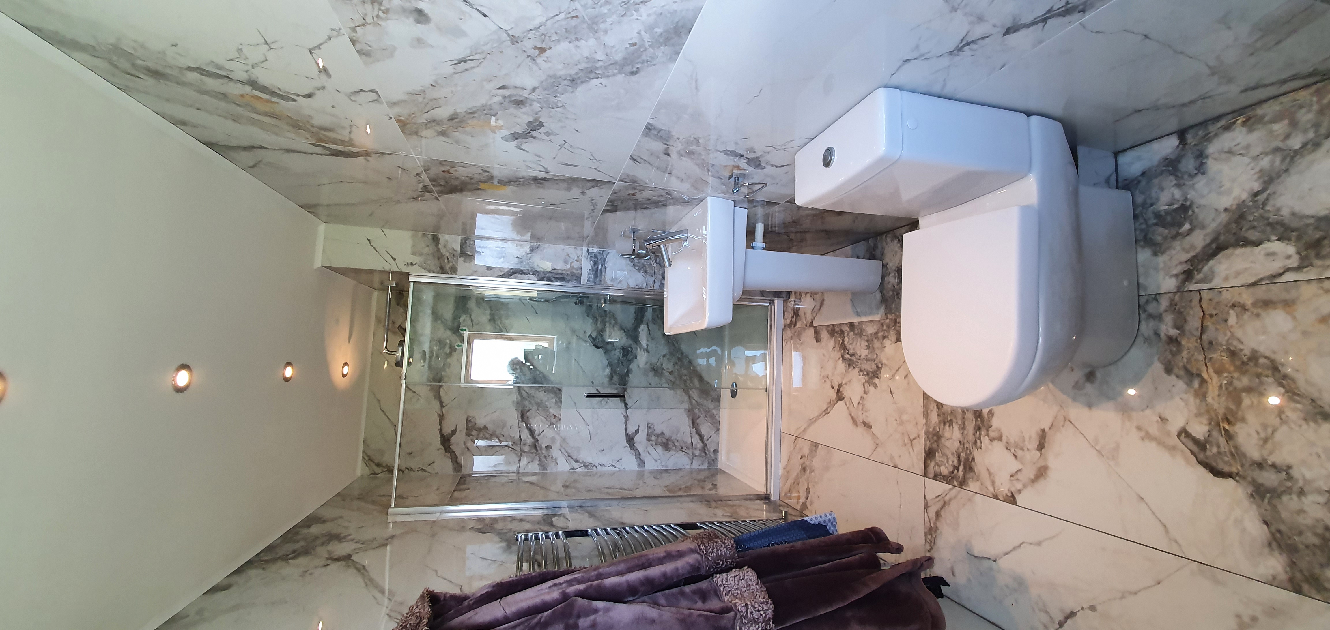 Luxurious Marble Bathroom Renovation - Thumbnail 14