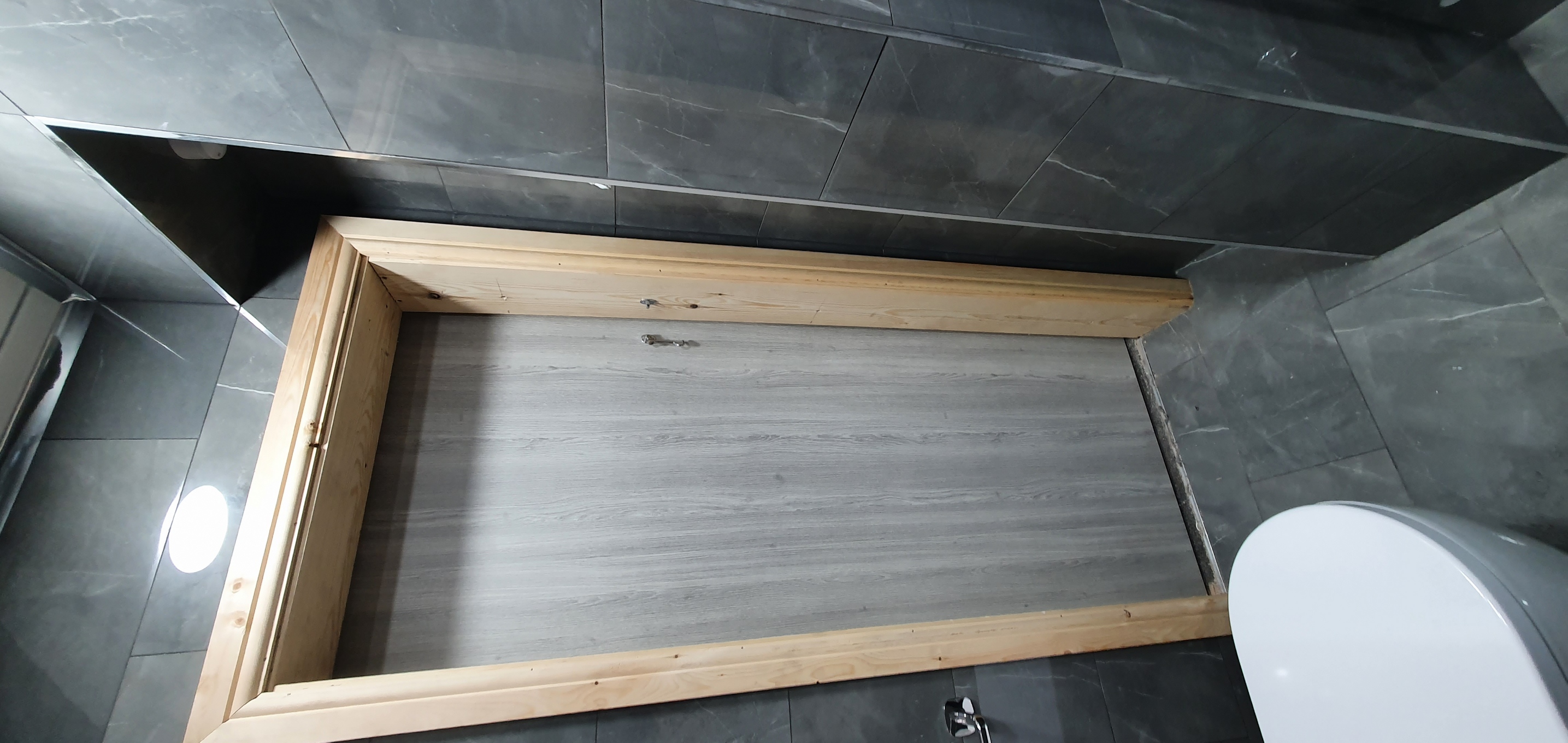 Sleek Black Bathroom Transformation - Thumbnail 8