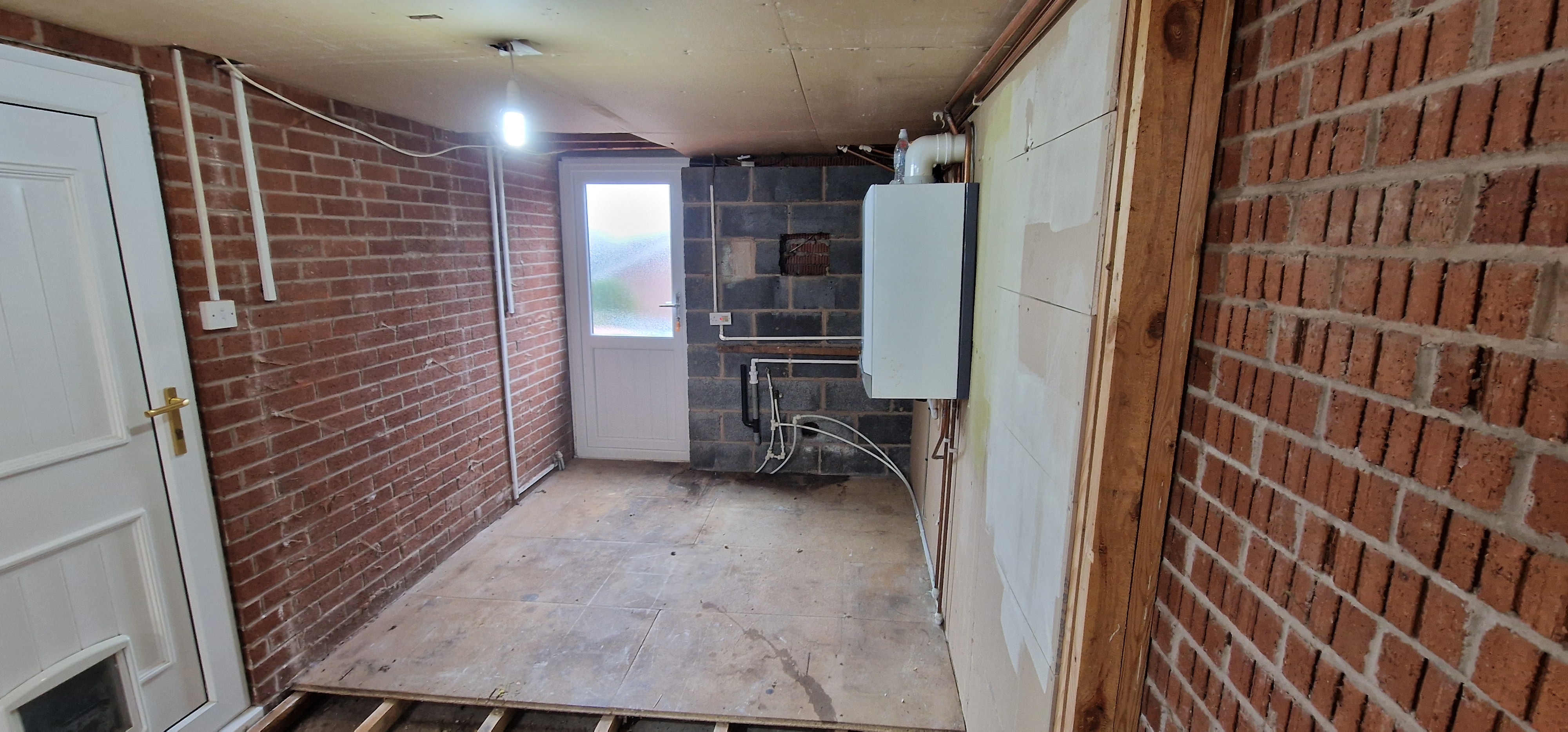 Garage to Sitting Room and Kitchenette Conversion