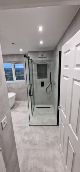 Bedroom to Chic Modern Bathroom Conversion, a Conversion project by Lateres, Blackburn with Darwen (image 3 of 5)