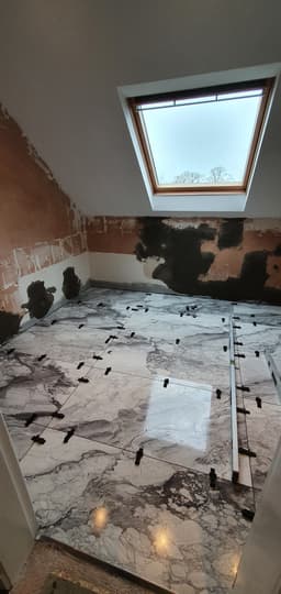 Luxurious Marble Bathroom Renovation, a Bathroom project by Lateres, Blackburn with Darwen (image 6 of 16)