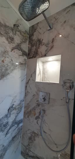 Luxurious Marble Bathroom Renovation, a Bathroom project by Lateres, Blackburn with Darwen (image 12 of 16)