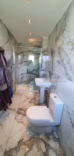 Luxurious Marble Bathroom Renovation, a Bathroom project by Lateres, Blackburn with Darwen (image 14 of 16)