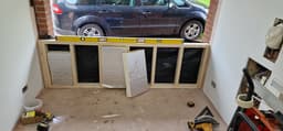Garage to Sitting Room and Kitchenette Conversion, a Conversion project by Lateres, Blackburn with Darwen (image 6 of 9)