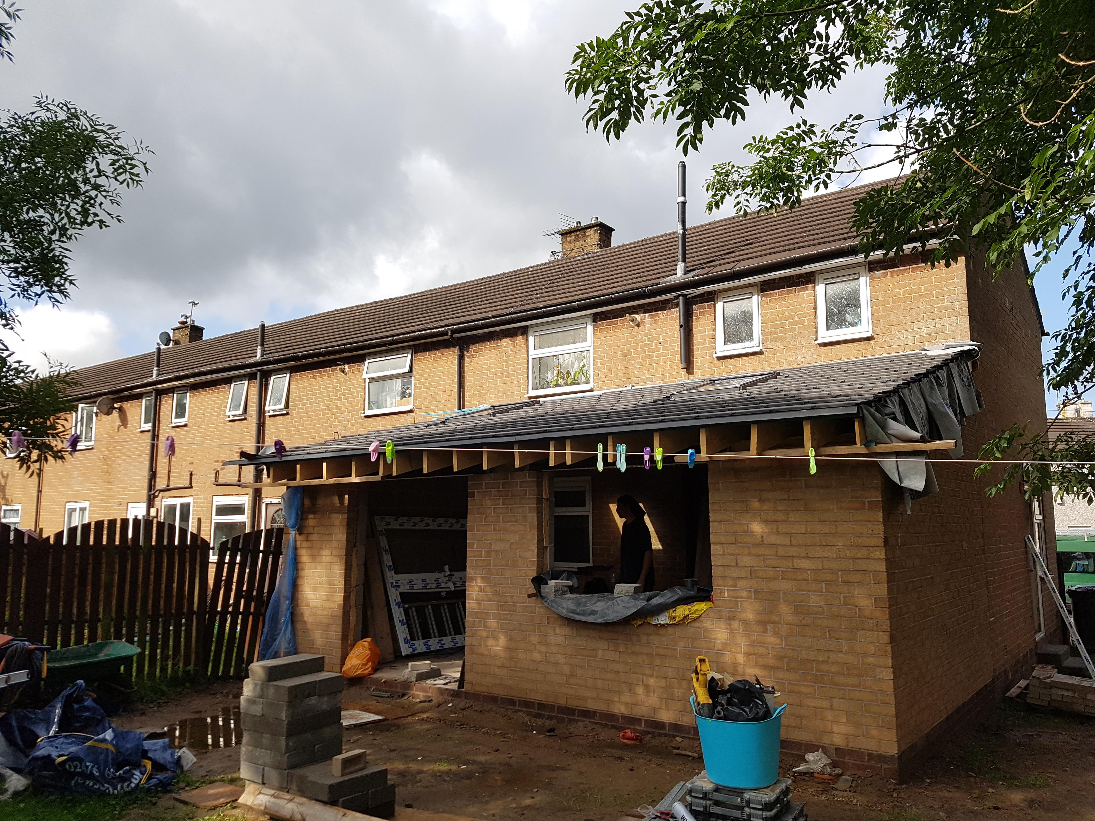 Rear-of-House Extension, a Extension project by Lateres, Blackburn with Darwen (image 1 of 7)