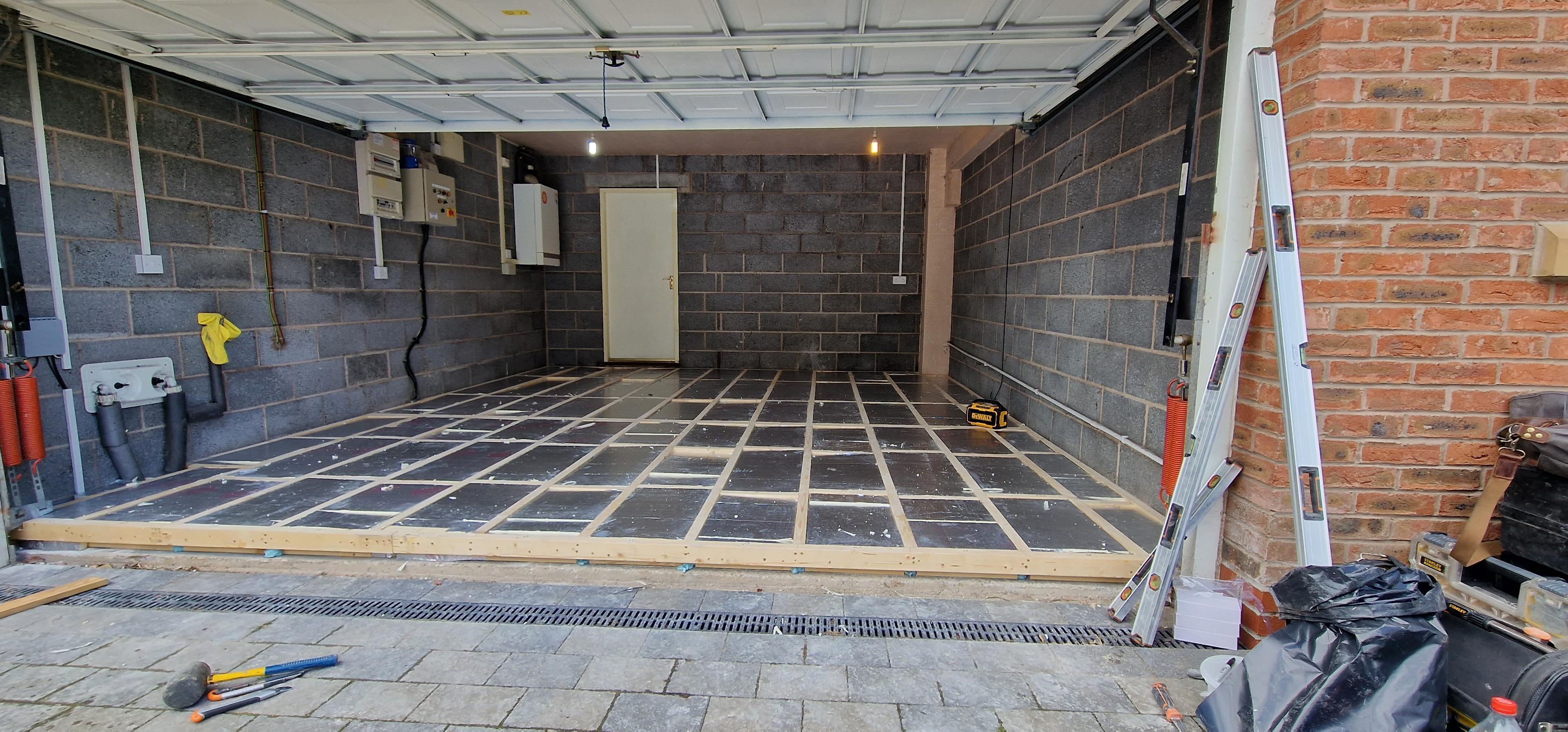 Garage to Bicycle Cleaning Room Conversion, a Conversion project by Lateres, Blackburn with Darwen (image 1 of 6)